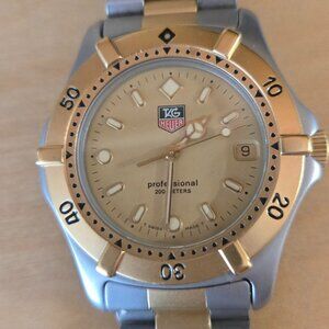 TAG HEUER Men's Wristwatch WE1120-R Two Tone